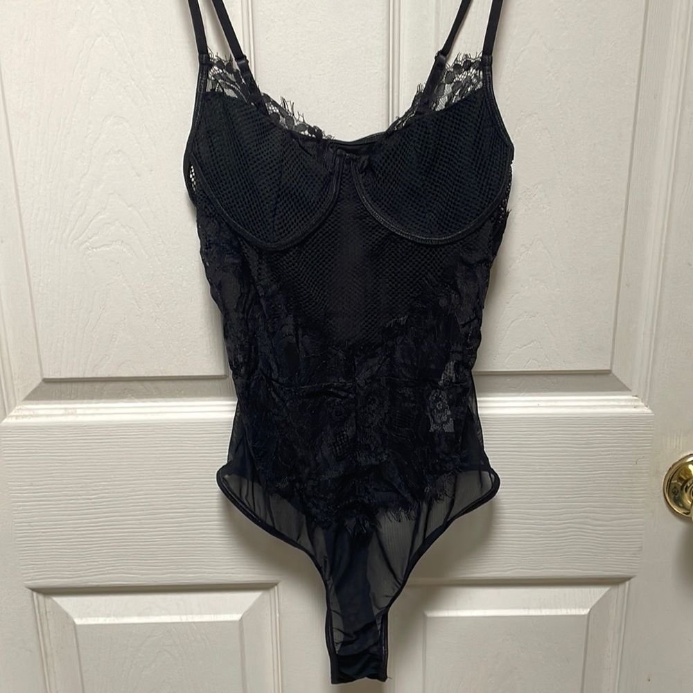 Black bodysuit, size medium NWOT